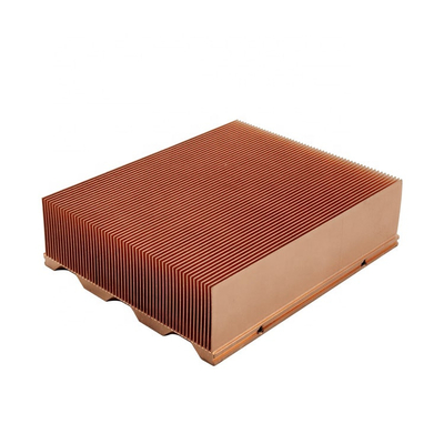 ADC12 Silver Finishing Aluminium Extrusion Heat Sink With deburring Process