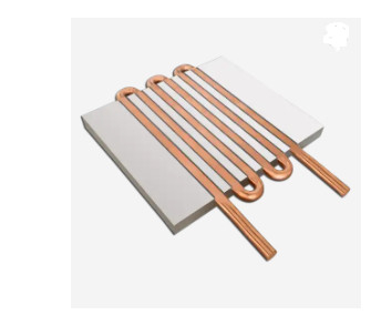 Integrated Liquid Cooling Systems Peltier Water Cooling Plate With Burried Copper Pipes
