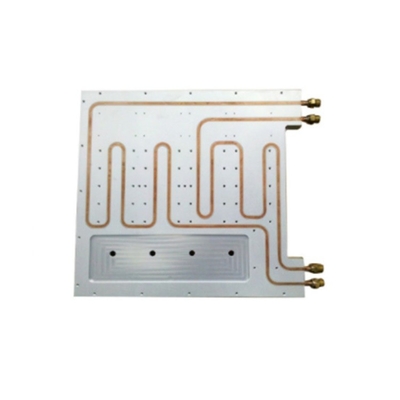 Passiviation Copper Pipe Heat Sink Epoxy Gluing Bonding Extruded Aluminum Heatsink
