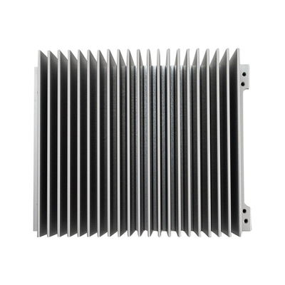 Custom Length Extrusion Heat Sink Aluminum Material With Powder Coating
