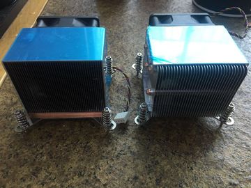 Anti Anodized Copper Pipe Heat Sink For Computer